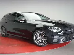 Obsidian black Gebraucht 2021 Mercedes E200 AMG Kombi | 33.990 € (Fairer Preis)