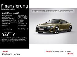 Taktikgrün metallic Gebraucht 2022 Audi RS e-tron GT Ambiente Limousine | 63.869 € (Superpreis)