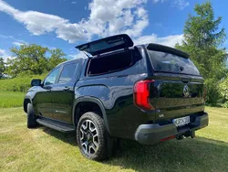 Schwarz Gebraucht 2023 VW Amarok PanAmericana Abholung | 55.900 € (Fairer Preis)