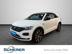 Weiß Gebraucht 2021 VW T-Roc Cabriolet R-line Cabrio | 24.200 € (Guter Preis)