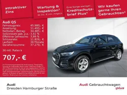 Mythosschwarz metallic Gebraucht 2024 Audi Q5 Ambiente SUV | 45.980 € (Fairer Preis)