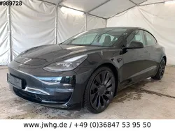 Black metallic Gebraucht 2021 Tesla Model 3 Performance Limousine | 27.750 € (Guter Preis)