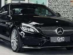 Schwarz Gebraucht 2017 Mercedes C220 AMG line Cabrio | 26.990 € (Fairer Preis)