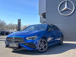 Blaulack spektralblau Gebraucht 2024 Mercedes CLA250e Shooting Brake AMG Kombi | 36.830 € (Fairer Preis)