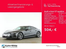 Daytonagrau perleffekt Gebraucht 2023 Audi e-tron GT quattro Ambiente Limousine | 66.988 € (Superpreis)