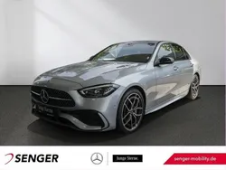 Silber Gebraucht 2024 Mercedes C300 AMG Limousine | 48.990 € (Fairer Preis)