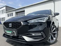 Mitternachtsschwarz Gebraucht 2021 Seat Leon FR-Line Kombi | 23.860 € (Fairer Preis)