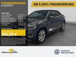 Grau Gebraucht 2024 VW T-Roc Cabriolet Goal Cabrio | 27.530 € (Fairer Preis)