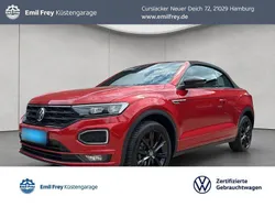 Rot Gebraucht 2021 VW T-Roc Cabriolet R-line Cabrio | 25.930 € (Fairer Preis)