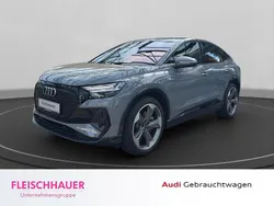 Grau Gebraucht 2022 Audi Q4 Sportback e-tron S-Line SUV | 35.880 € (Superpreis)