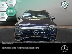 Blau Gebraucht 2022 Mercedes EQS580 Premium Limousine | 69.890 € (Teuer)
