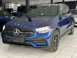 896 brilliant blue Gebraucht 2020 Mercedes GLC220 AMG line SUV | 34.990 € (Fairer Preis)