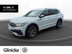 Pure white Gebraucht 2022 VW Tiguan Allspace R-line SUV | 35.980 € (Guter Preis)