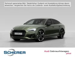 Distriktgrün metallic (metallic) Gebraucht 2025 Audi A5 Sportback Ambiente Limousine | 44.890 € (Fairer Preis)