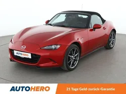 Rot Gebraucht 2016 Mazda MX5 Sports-Line Cabrio | 22.340 € (Etwas zu teuer)