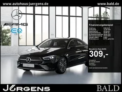 Kosmosschwarz metallic Gebraucht 2024 Mercedes CLA200 Progressive Coupé | 32.880 € (Superpreis)