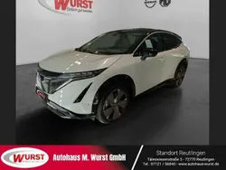 Pearl white/pearl black Neu 2024 Nissan Ariya Evolve SUV | 50.698 € (Etwas zu teuer)