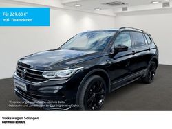 Schwarz Gebraucht 2022 VW Tiguan Allspace R-line SUV | 37.950 € (Etwas zu teuer)