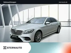 Iridiumsilber metallic Gebraucht 2019 Mercedes S560 AMG line Limousine | 46.980 € (Superpreis)