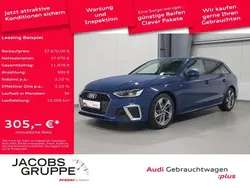 Ascariblau metallic Gebraucht 2024 Audi A4 S-Line Kombi | 37.669 € (Fairer Preis)