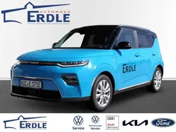 Fb3) surf blue & schwarz (blau Gebraucht 2024 Kia Soul EV Inspiration SUV | 29.890 € (Superpreis)