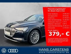 Blau Gebraucht 2020 Audi e-tron Advanced SUV | 35.980 € (Fairer Preis)