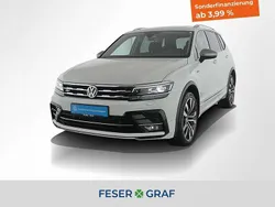 Pure white Gebraucht 2021 VW Tiguan Allspace Highline SUV | 35.555 € (Guter Preis)