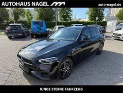 Lack obsidianschwarz Gebraucht 2024 Mercedes C300e AMG Kombi | 48.870 € (Guter Preis)