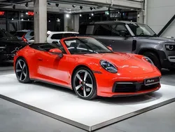 Rot Gebraucht 2021 Porsche 911 Carrera 4S Cabriolet Sport Cabrio | 127.000 € (Superpreis)