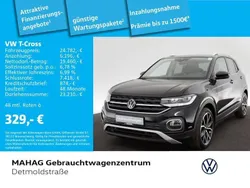 Schwarz Gebraucht 2023 VW T-Cross Style SUV | 24.782 € (Fairer Preis)