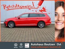 Rot (tornadorot) Gebraucht 2020 VW Passat R-line Kombi | 34.840 € (Fairer Preis)