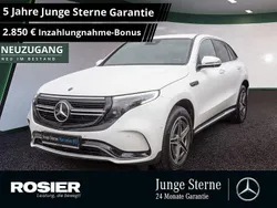 Weiß Gebraucht 2022 Mercedes EQC400 AMG line SUV | 38.870 € (Superpreis)