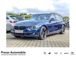 Blau Gebraucht 2018 BMW 320 Sport Line Kombi | 20.440 € (Fairer Preis)