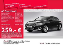 Brillantschwarz Gebraucht 2023 Audi A3 Sportback e-tron Advanced Plus Kleinwagen | 22.379 € (Superpreis)