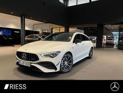 Weiss Gebraucht 2024 Mercedes CLA35 AMG Shooting Brake AMG Kombi | 66.950 €