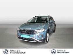 Blau (petroleum blue) Gebraucht 2024 VW T-Roc Life SUV | 22.985 € (Guter Preis)