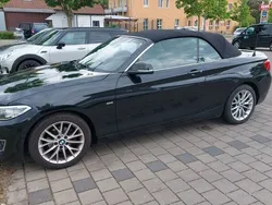 Schwarz Gebraucht 2015 BMW 218 Luxury Line Cabrio | 17.800 € (Etwas zu teuer)