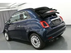 Blau Gebraucht 2020 Fiat 500C Lounge Cabrio | 14.799 € (Etwas zu teuer)