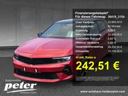 Kardio rot (metallic) Gebraucht 2022 Opel Astra GS Line Limousine | 22.840 € (Fairer Preis)