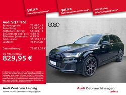 Mythosschwarz metallic Gebraucht 2022 Audi SQ7 Ambiente SUV | 72.880 € (Etwas zu teuer)