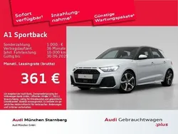 Gletscherweiß metallic Gebraucht 2024 Audi A1 Sportback S-Line Kleinwagen | 29.932 € (Teuer)