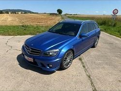 Blau Gebraucht 2009 Mercedes C63 AMG AMG Limousine | 46.900 € (Fairer Preis)