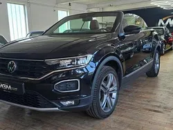 Schwarz Gebraucht 2020 VW T-Roc Cabriolet Comfortline Cabrio | 18.300 €