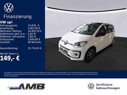 Weiß Gebraucht 2021 VW up! Style Kleinwagen | 13.870 € (Etwas zu teuer)