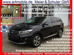 Schwarz metallic Gebraucht 2018 Kia Sorento 2 SUV | 34.900 € (Teuer)