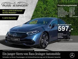 Blau Gebraucht 2022 Mercedes EQS450+ Limousine | 53.880 € (Etwas zu teuer)