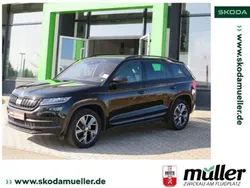 Schwarz (blackmagic perleffekt) Gebraucht 2020 Skoda Kodiaq SportLine SUV | 26.890 € (Fairer Preis)