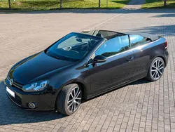 Schwarz Gebraucht 2014 VW Golf Cabriolet Cabrio | 8.900 € (Fairer Preis)