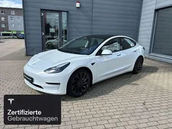 Weiß Gebraucht 2021 Tesla Model 3 Performance Limousine | 30.000 € (Fairer Preis)