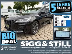 Obsidianschwarz metallic Gebraucht 2024 Ford Focus ST-Line Kombi | 21.450 € (Superpreis)